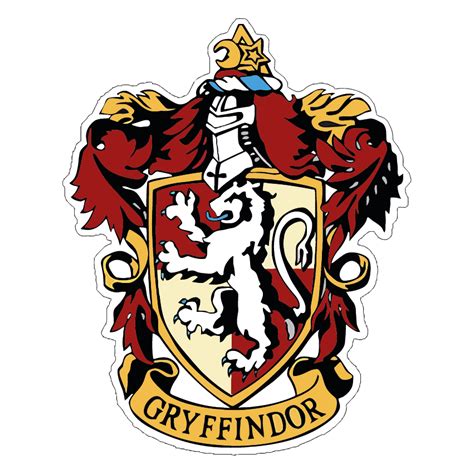 Harry Potter Hogwarts Gryffindor Sticker Decal Harry