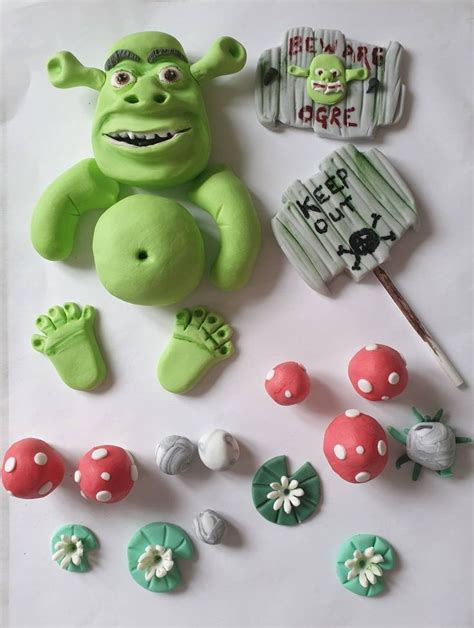 Shrek Swamp Cake Topper Shrek Cake Shrek Cake Toppers