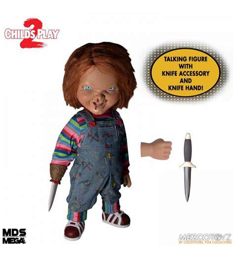 Childs Play 2 Mega Scale 15 Inch Talking Menacing Chucky Action