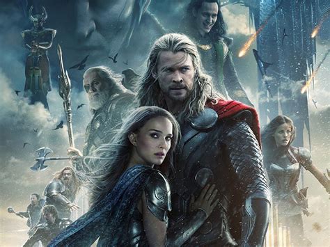 Nuevo P Ster Definitivo De Thor El Mundo Oscuro Actualizado En Castellano No Es Cine Todo