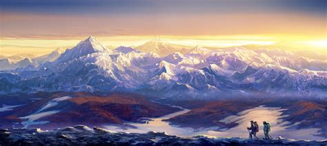 Pin By Dharma Bums On Art Mountain Paintings Mountain Landscape Ski Art