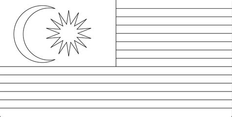 We have the most common formats for standard printers available. Flag of Malaysia, 2009 | ClipArt ETC