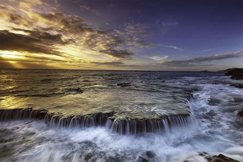 Time Laps Photography Waterfalls The Sea The Waterfall Ocean Waves