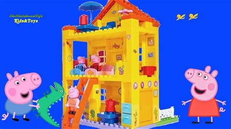 Peppa Pig House Mega Blocks Construction Set Peppa Pig Toys Episodes