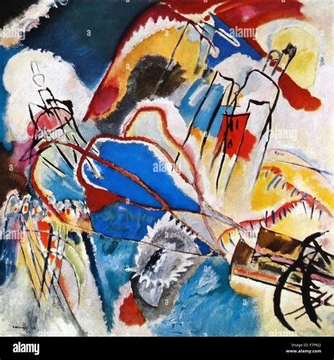 Pintura Titulada Improvisación Nº 30 De Wassily Kandinsky 1866 1944