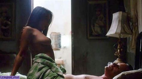 Sexy Leslie Bega Topless Sex Scene From Angel In Red
