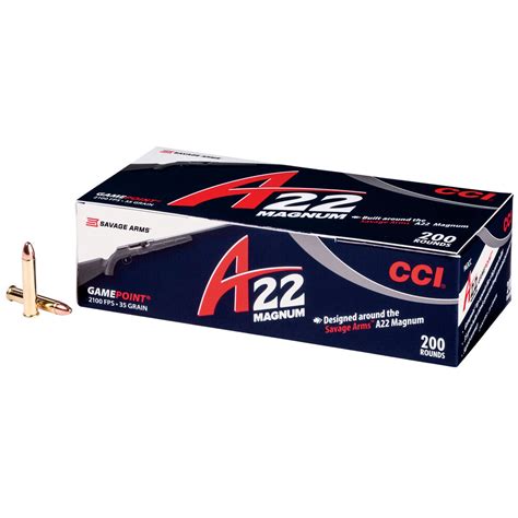Cci 22 Wmr Ammunition A22 Gamepoint 500 Rds Midway Buy Usa
