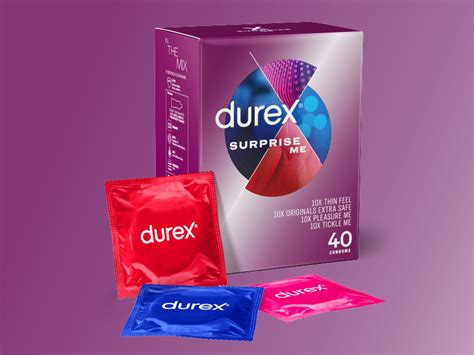 Durex Surprise Me Variety Condoms Pack Of 40 Uk Health