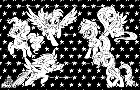 Download or print this coloring page in one click: My Little Pony: The Movie coloring pages - YouLoveIt.com