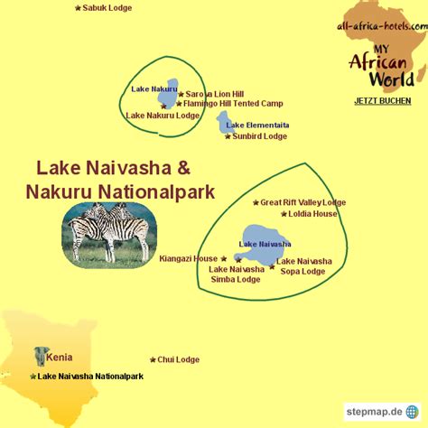 Ihr account ist nicht gelöscht und ihre karten sind nach wie vor verfügbar, bitte setzen sie sich jedoch mit uns in verbindungung zwecks klärung. StepMap - Lake Naivasha & Nakuru Nationalpark - Camps ...