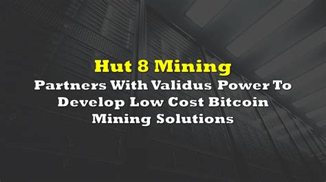 Ethereum mining using nanopool — image from bitcoin binge. Hut 8 Mining Partners With Validus Power To Develop Low ...