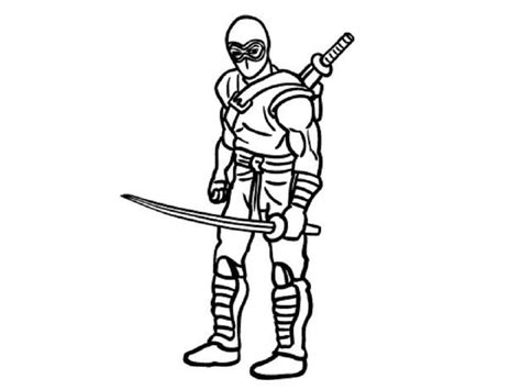 Free Printable Ninja Coloring Pages - Coloring Home