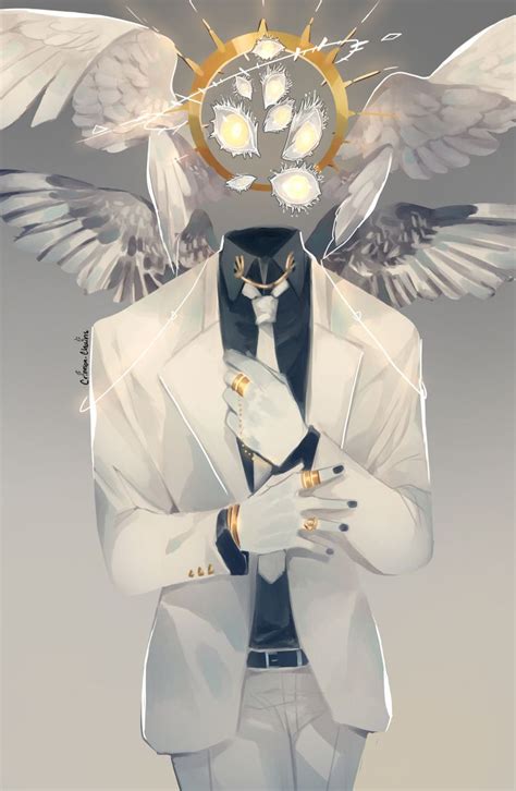 Art And Stuff — Crimson Chains New Angel Oc His Name Is Fantasy