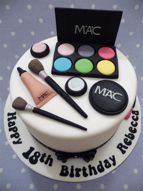 Masuzi october 29, 2019 uncategorized 0. MAC Makeup Cake | 18th Birthday cake , for a young lady ...