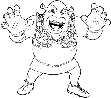 Shrek Drawing At Getdrawings Free Download