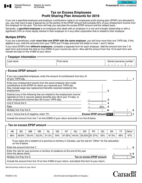 Form Rc359 2019 Fill Out Sign Online And Download Fillable Pdf