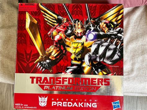 Hasbro Anniversary Transformers Predaking Hobbies And Toys Toys And Games