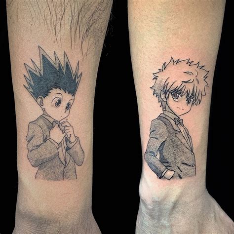 I Do Anime Tattoos Heres A Pair Of Couple Tattoos I Did Yesterday