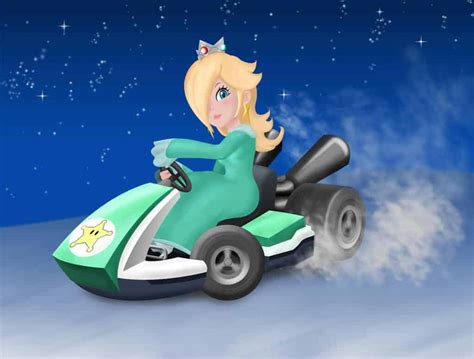 C Ch M Kh A Rosalina Trong Mario Kart Wii Trucoteca