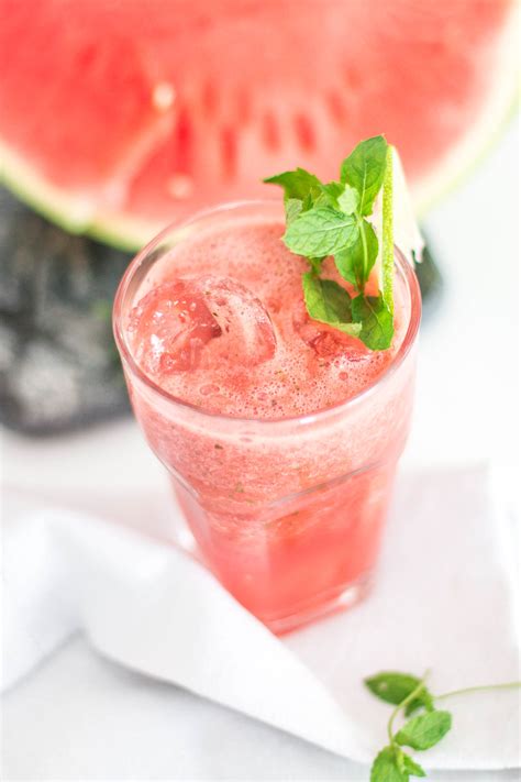 watermelon juice homemade recipe mint lovedailydose