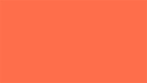 3840x2160 Outrageous Orange Solid Color Background