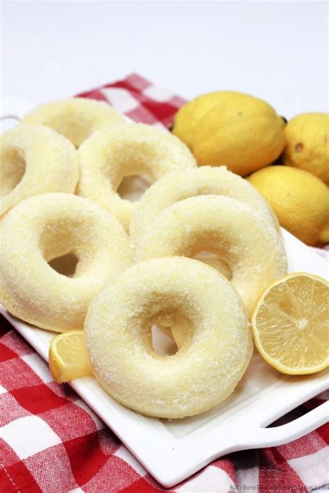 Baked Lemon Donuts Kitchen Fun With My 3 Sons
