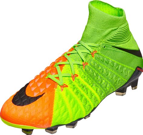 Nike Hypervenom Phantom Df Iii Fg Soccer Cleats Electric Green