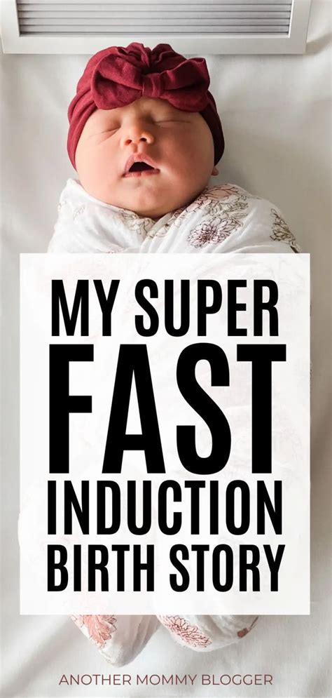 My Induction Birth Story With No Epidural Another Mommy Blogger In