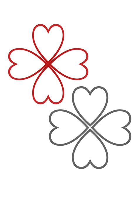 Kleeblatt ausmalbilder bieten eine tolle möglichkeit, die kreativität, den fokus, die motorik und die farberkennung der kinder. Kleeblatt Vorlage - Glücksbringer Vorlagen zum Ausdrucken ...