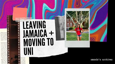 leaving jamaica 🇯🇲 uga move in vlog 2021 youtube