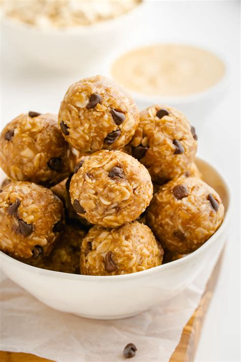 Peanut Butter Protein Balls Gluten Free Vegan Options Texanerin Baking