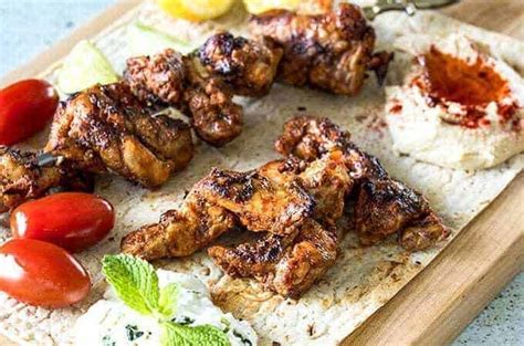 Turkish Chicken Kebab Air Fryer Recipe Tavuk Shish