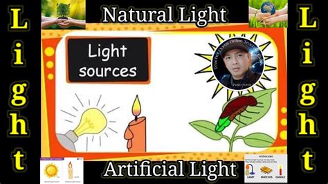 Sources Of Light Natural Vs Artificial Lights Science P2 วิชา