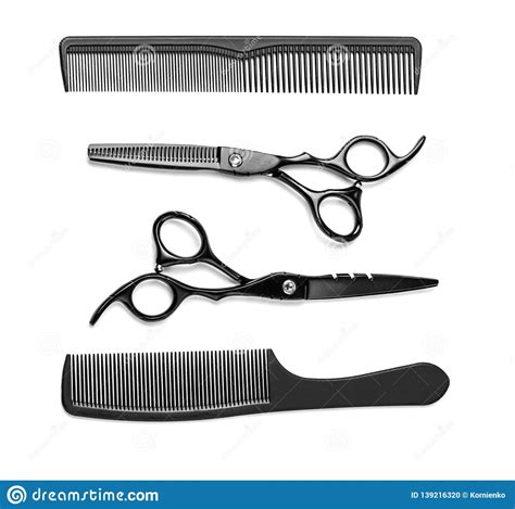 Scissors And Comb Stock Photo Image Of Isolated Stylist 139216320