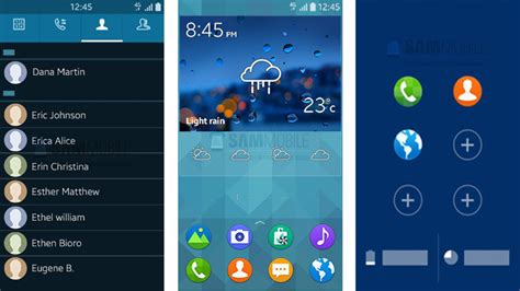 Our First Look At Samsungs Low End Smartphone Tizen Interface Techradar