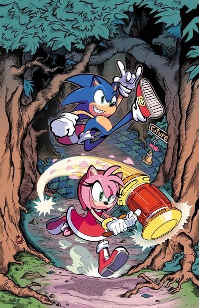 Sonic The Hedgehog 02 Cover Idw By Herms85 On Deviantart 만화책 표지 커플