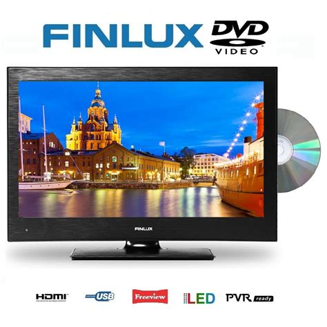 Finlux 19 Inch Hd Led Tvdvd Combi Freeview Usb Pvr Recording 12v