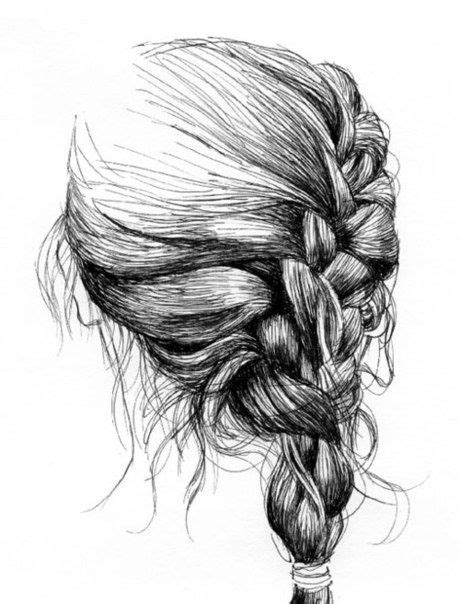 Start by making a rough outline (draw very lightly for this part), looking something like the picture. Braid would be great to draw | DIY Art | Pinterest ...