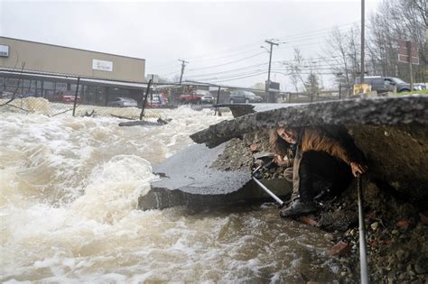 Photos Storm And Flooding Around Central Maine Kennebec Journal And