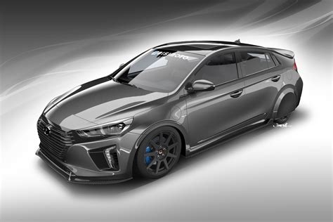 Hyundai Sema News Hypereconiq Ioniq Concept Exceeds 80 Mpg The News