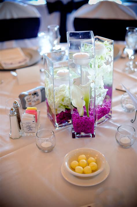 Submerged Flower Centerpiece Bettes Finishing Touch Ri Submerged