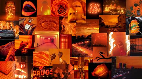 82 Dark Orange Aesthetic Wallpaper Images And Pictures Myweb