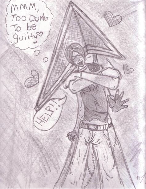 Pyramid Head And Leon By Maizey On Deviantart