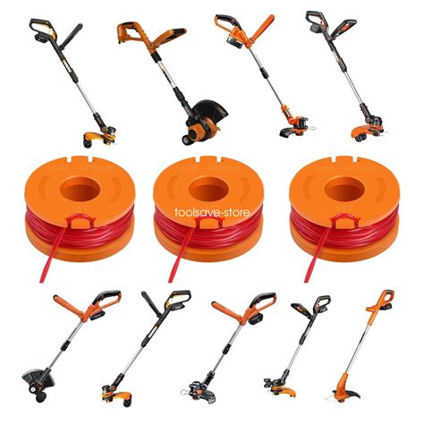 Worx Replacement Spool Line Wa Pack For All Worx Trimmer Wg