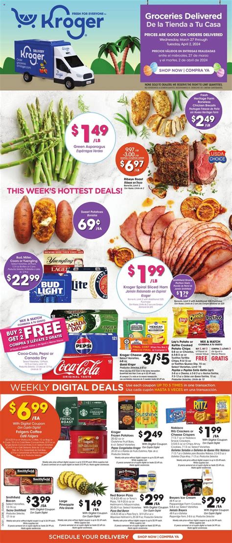 KROGER Weekly ad from 03/27/2024 >> Ad for next week