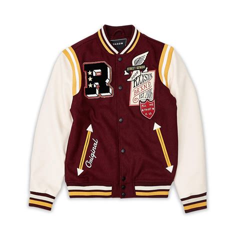 Field Varsity Jacket Red 2xl Reason Touch Of Modern