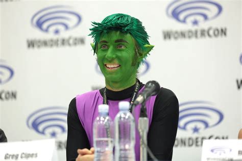 Greg Cipes Greg Cipes As Beast Boy Speaking At The 2017 Wo Flickr