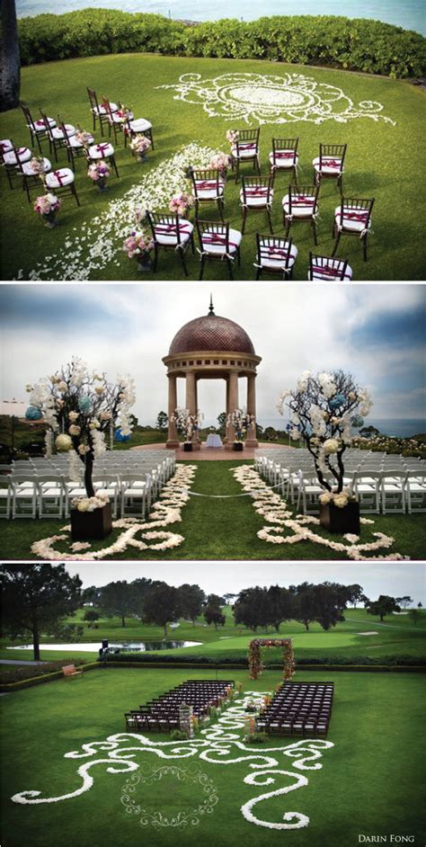 Whether you love florals, sweet signage, or natural greenery, these 45 wedding aisle markers will if you want to go the extra mile with your ceremony decor, wedding aisle markers are a must! {Wedding Trends}: Aisle Petals - Belle The Magazine