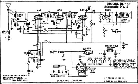 Emerson Bd197 Ac Dc Radio Sch Service Manual Download Schematics