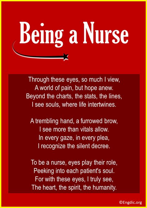 13 Inspirational And Appreciation Poems For Nurses Engdic